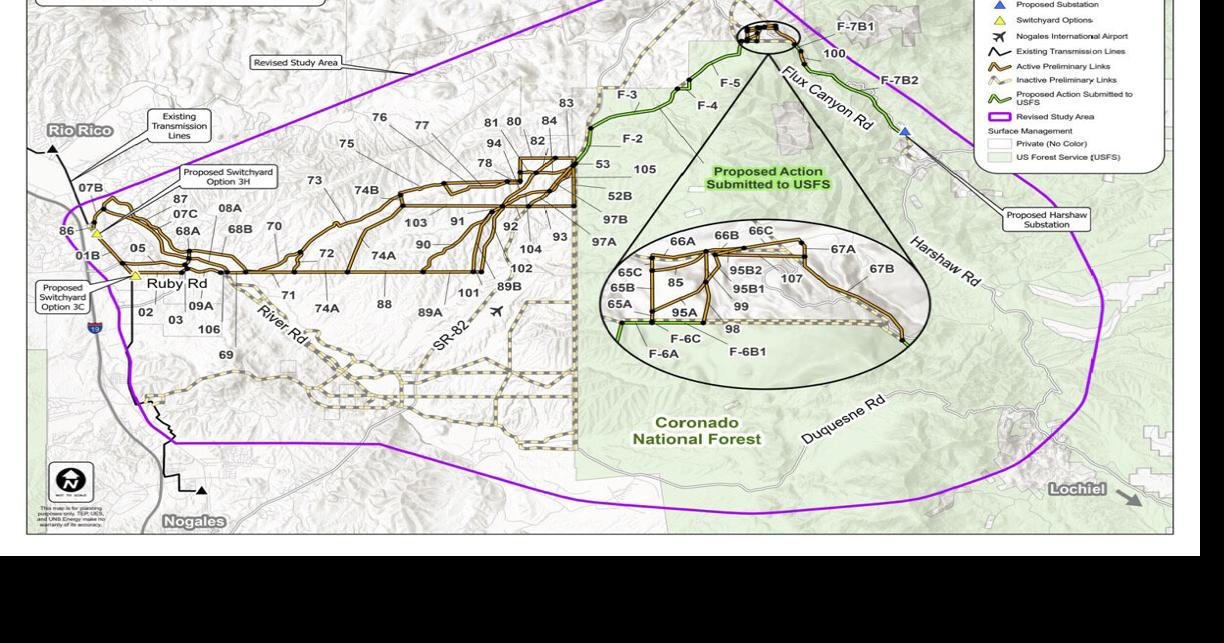 Meeting planned on Rio Rico-Harshaw transmission line | Local News ...