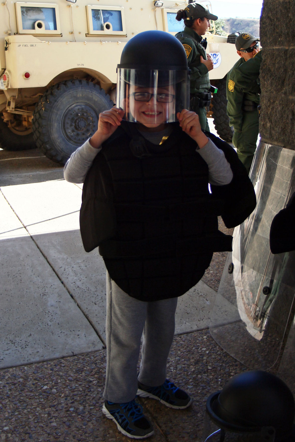 Locals get a closeup look at Nogales Border Patrol Station Community