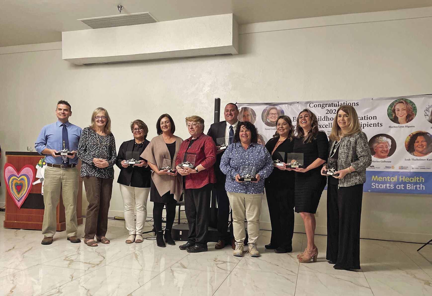 County recognizes stalwarts of early childhood education