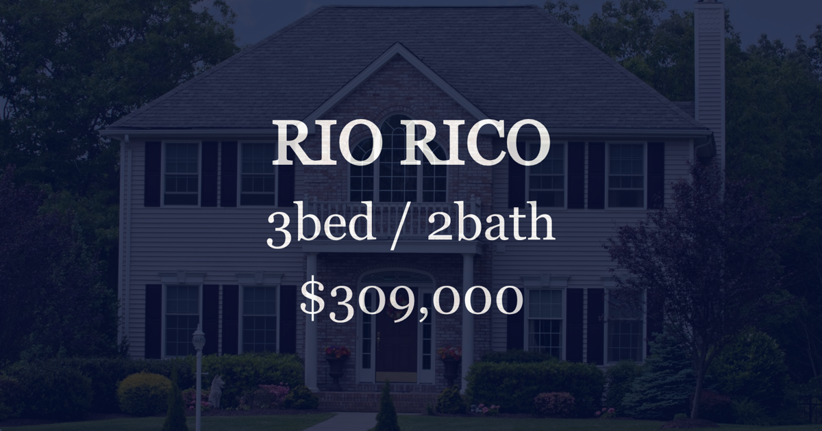 Single-family home sells for $309,000 in Rio Rico