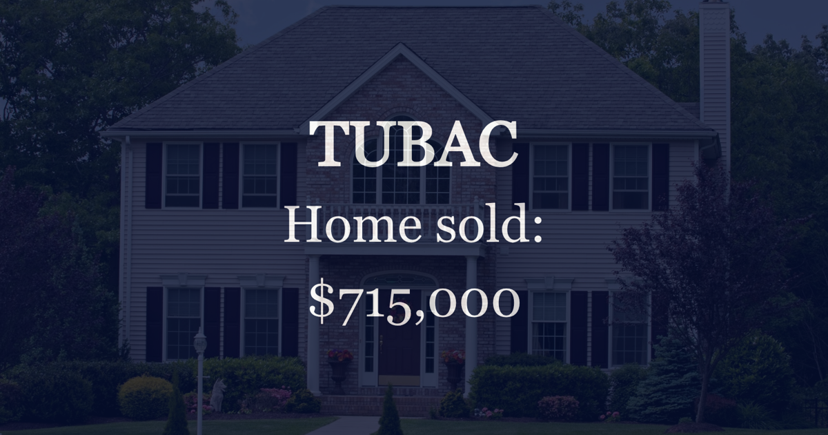 Sale closed in Tubac: $715,000 for a single-family home