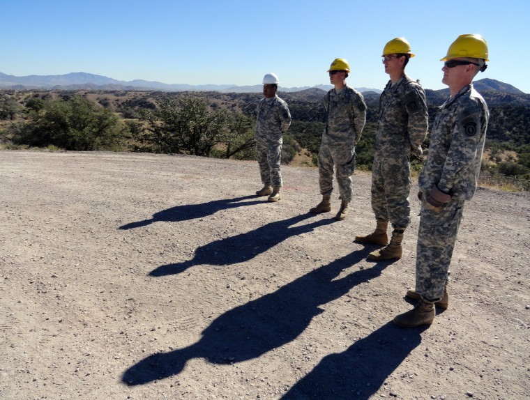 Military engineers dig in to support Border Patrol | Local News