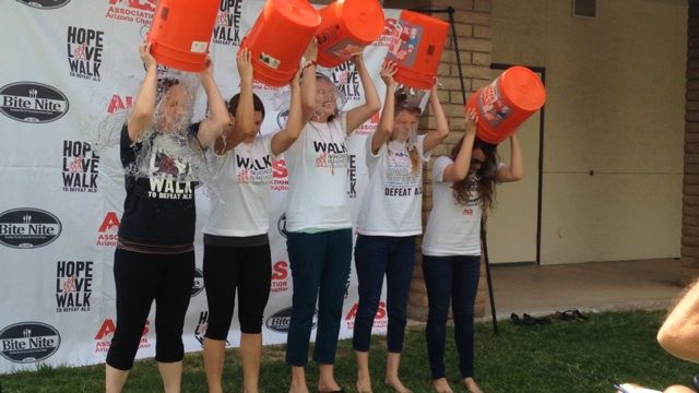 Nogales native helps spread Ice Bucket Challenge in AZ Community