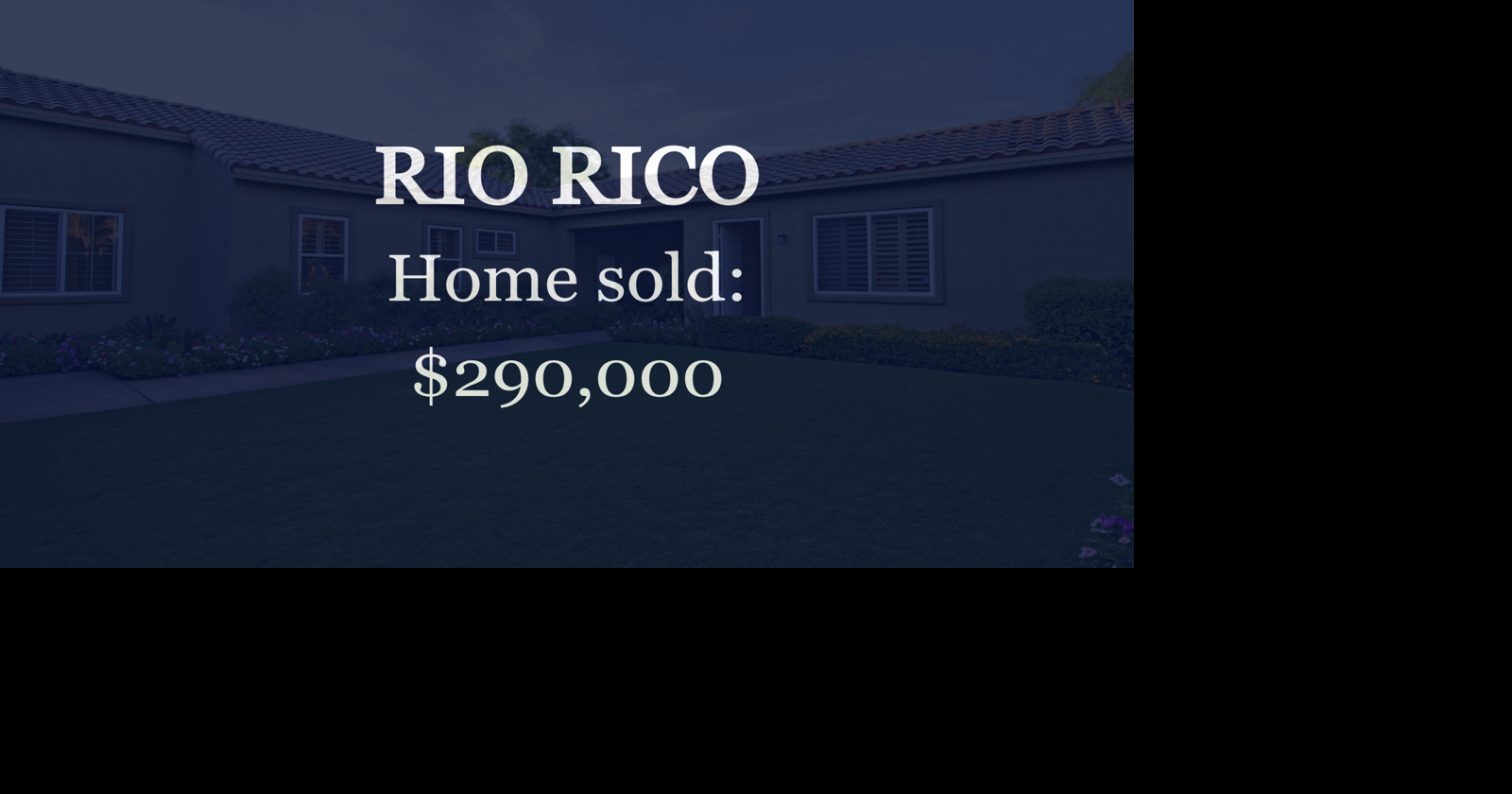 Detached house sells for $290,000 in Rio Rico | Single Sales ...