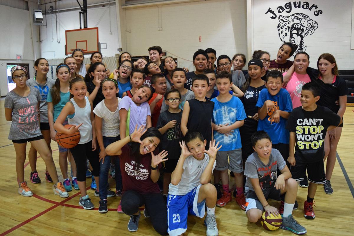 Lady Apaches Host Boys Girls Club Basketball Camp Local Sports