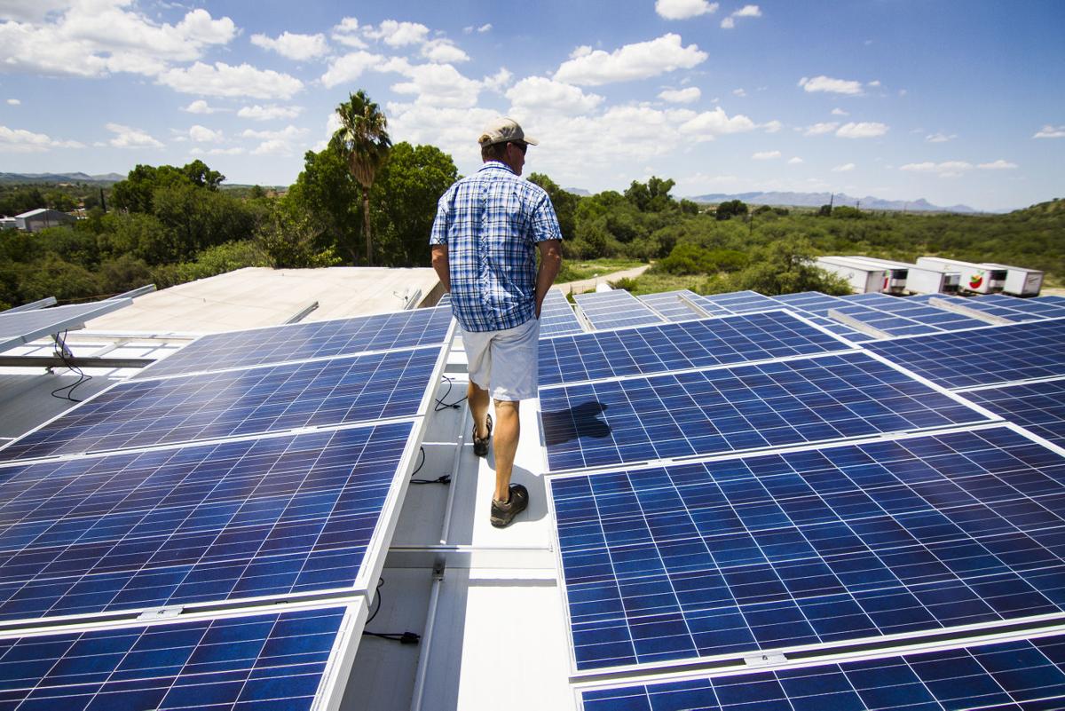 Massive solar array nearing completion Local News Stories