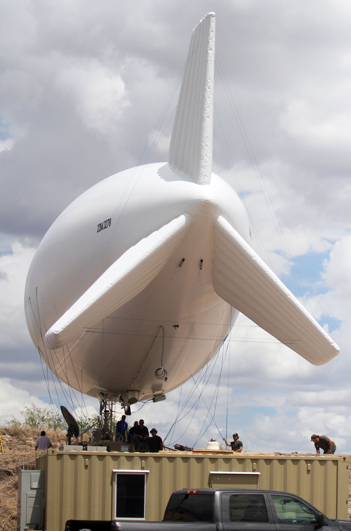 Border Patrol Blindsides Community With 24-hour Surveillance Blimp ...