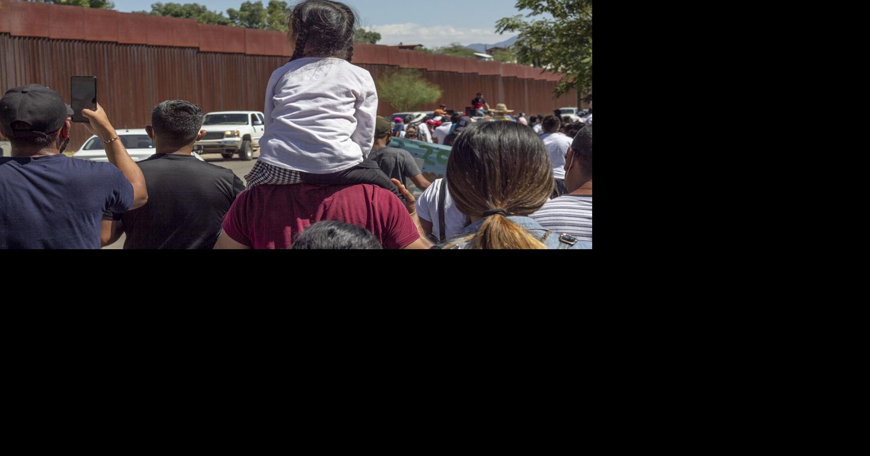Migrants rally for asylum as Title 42 continues | Local News ...