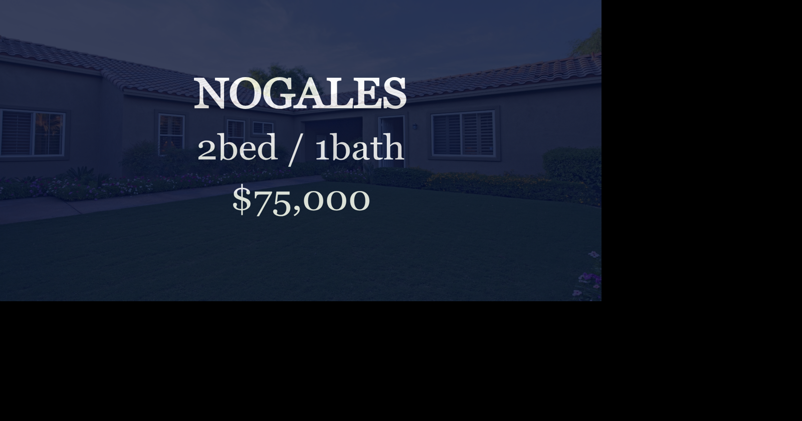 Condominium sells for $75,000 in Nogales