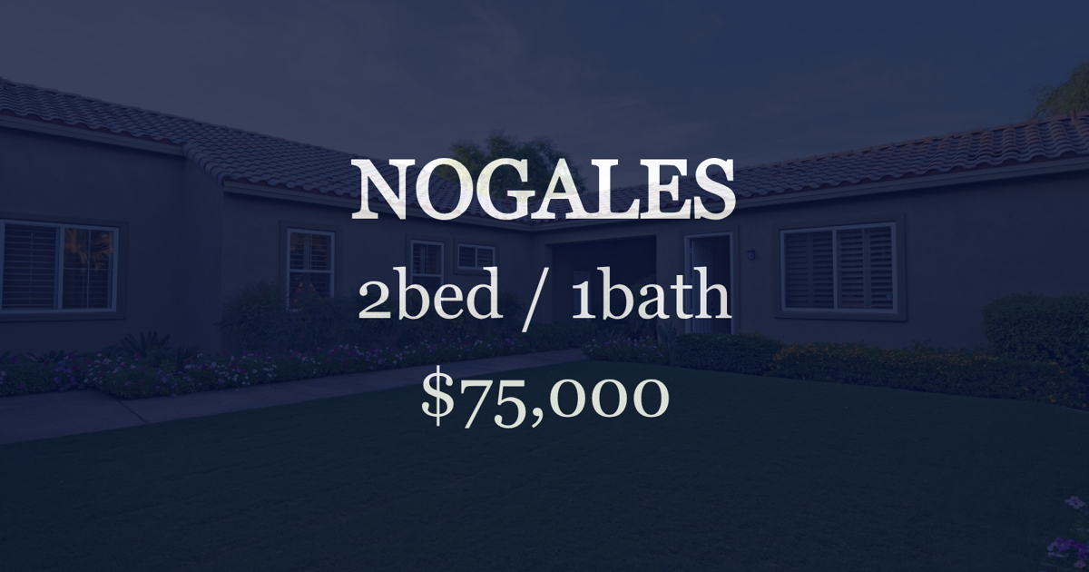Condominium sells for $75,000 in Nogales