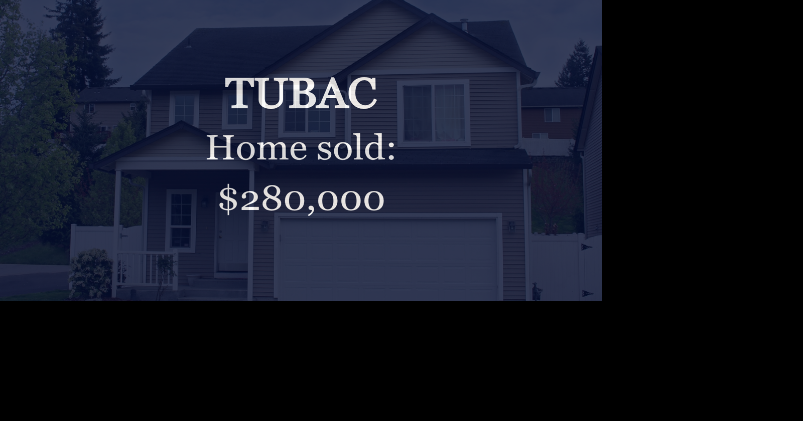 Sale closed in Tubac: $280,000 for a condominium