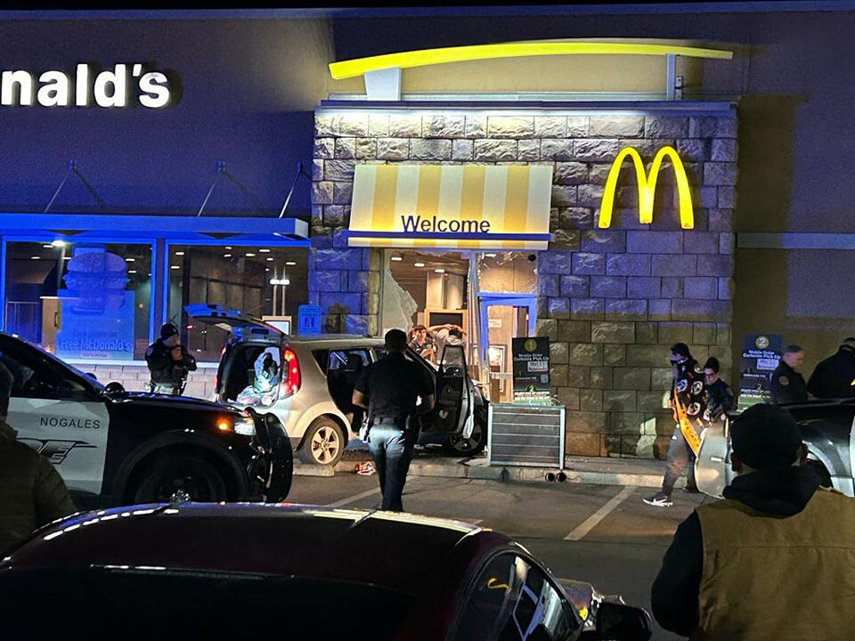 Driver crashes into McDonalds suspected of DUI Local News