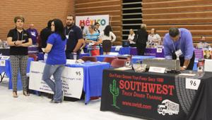 Mining a hit at job fair; truck driving, not so much
