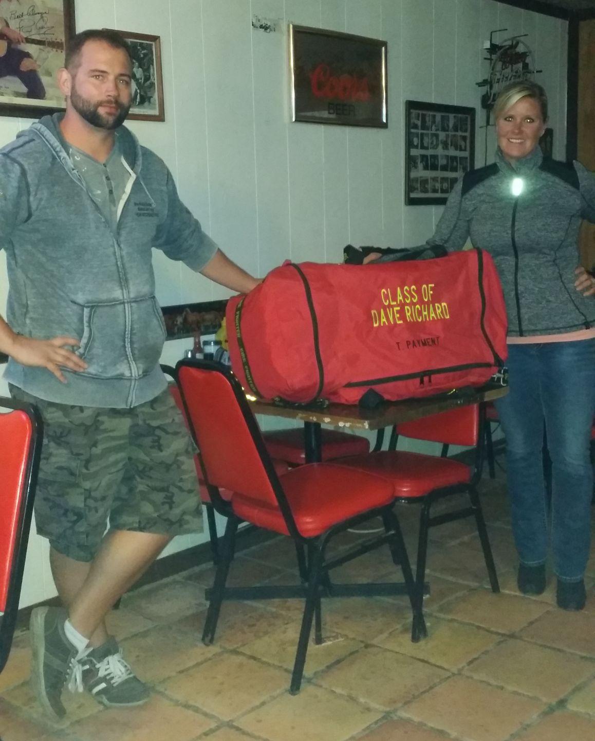 Canadian couple donates equipment to Patagonia Volunteer Fire and