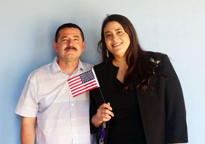 Valenzuela takes oath, officially a US citizen