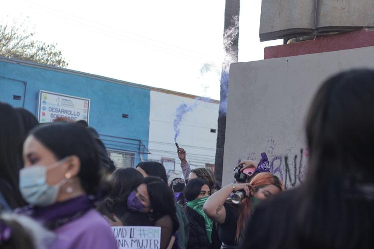 ‘we Live In Fear Womens March Draws Hundreds In Nogales Sonora Local News 