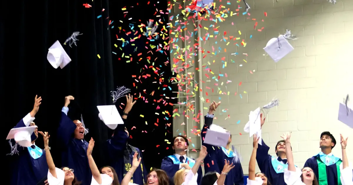 Lourdes class of '26 turns the tassel