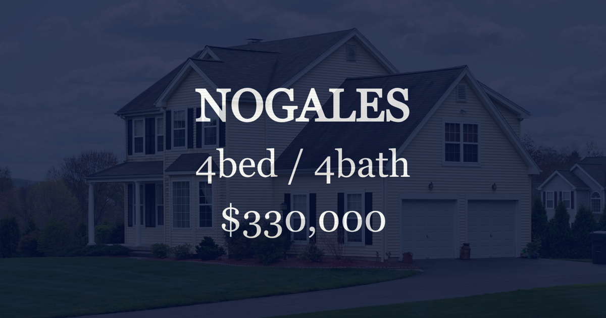 Single-family home sells for $330,000 in Nogales