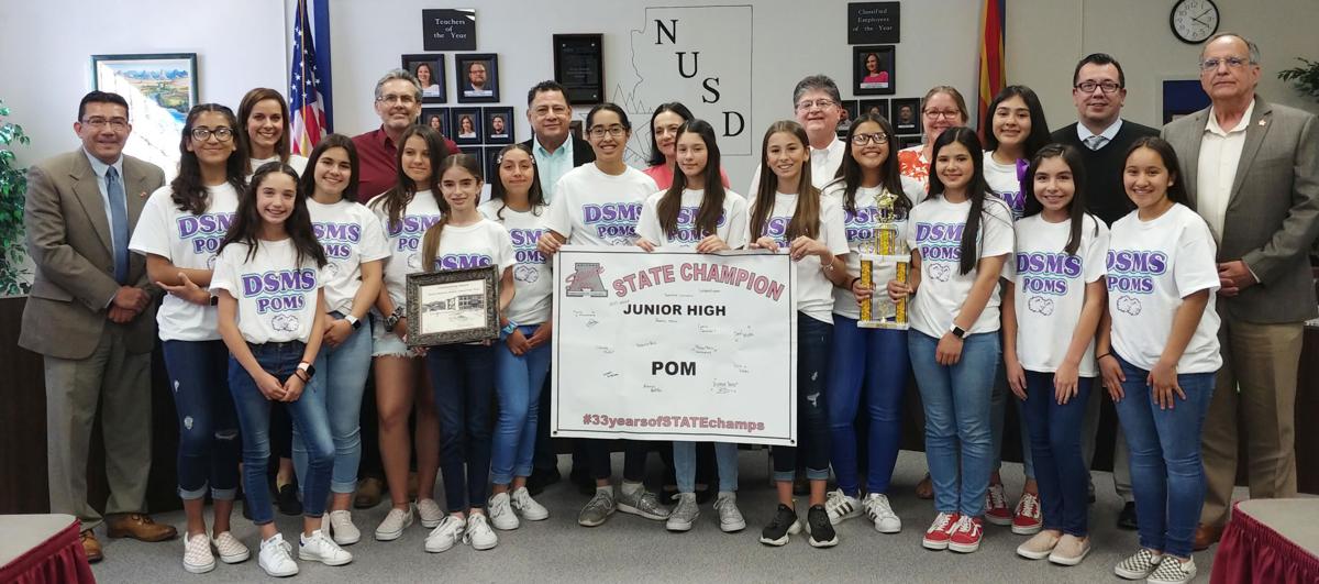 DSMS poms honored for state title | Community | nogalesinternational.com
