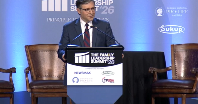 US House Speaker Mike Johnson says Iowa will be a key state in midterms