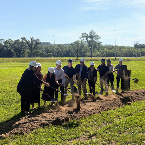 Spin Lofts Groundbreaking Ceremony