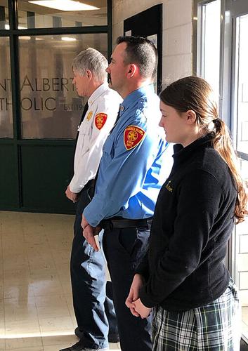 St. Albert kicks off Catholic Schools Week with tribute to first responders