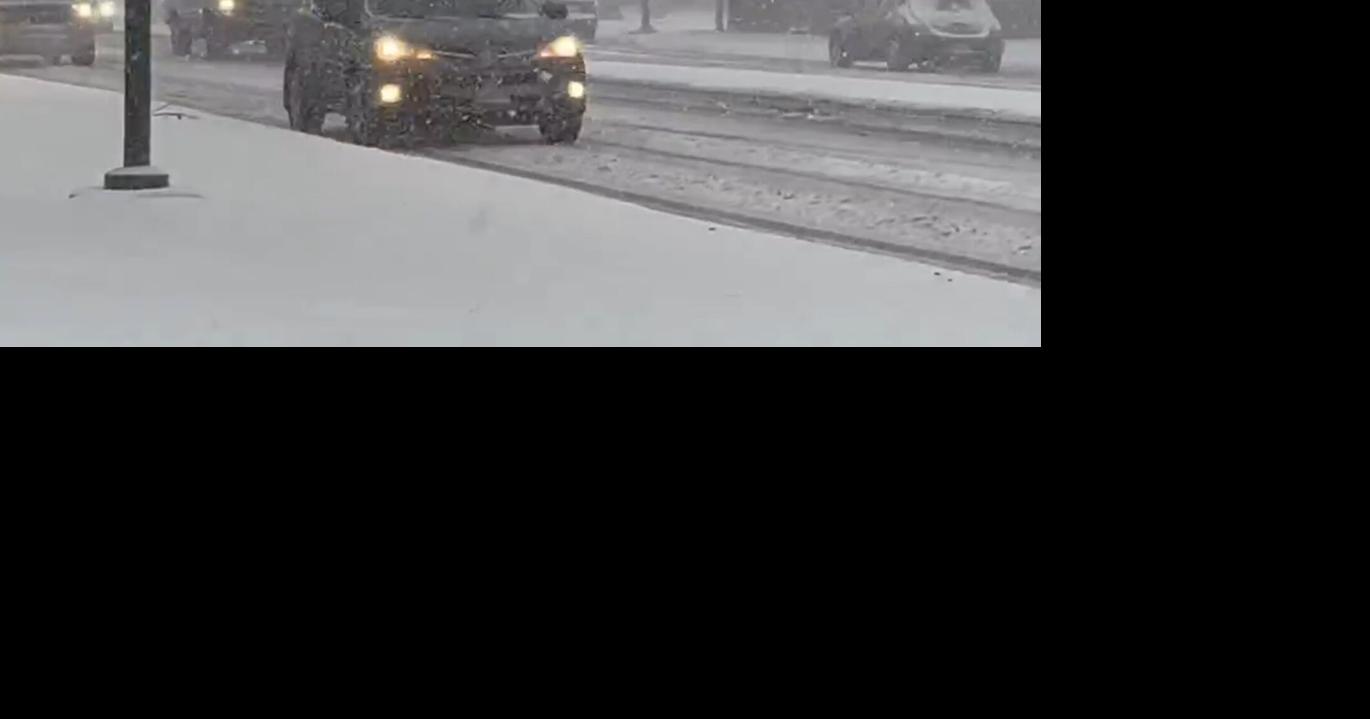 Scenes from Thursday's winter storm in Council Bluffs