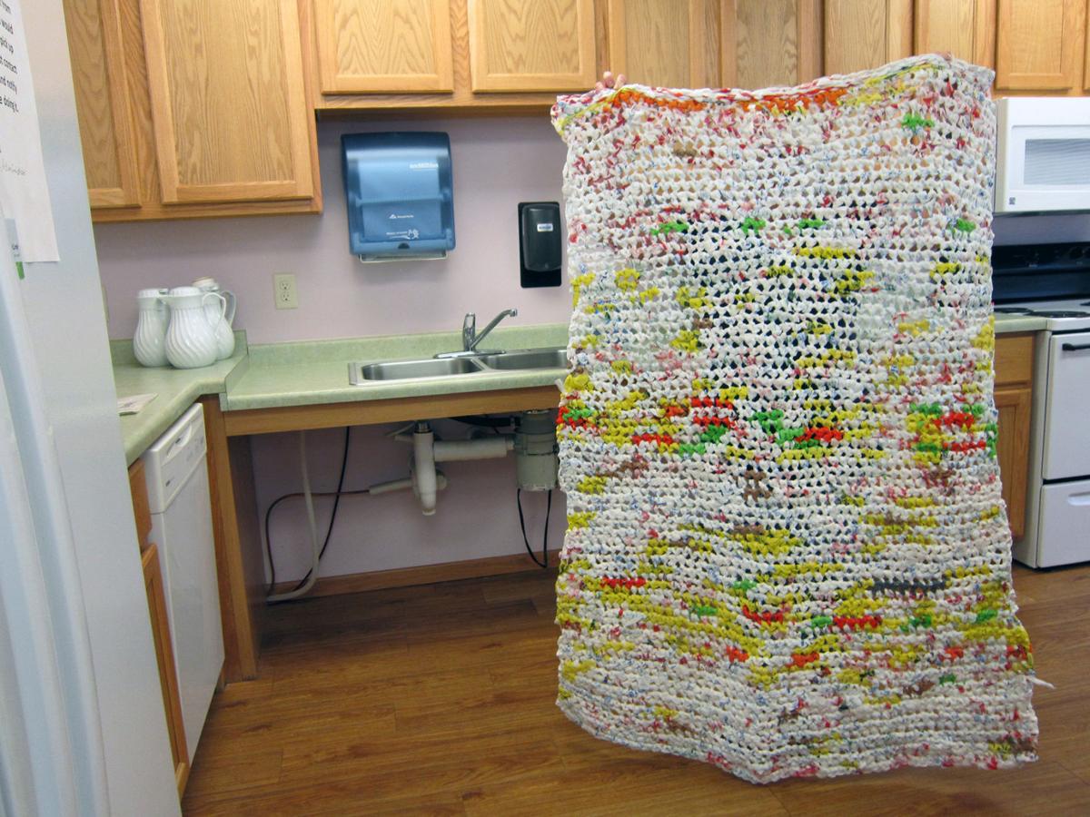 Group supports homeless veterans by making plastic mats Local News