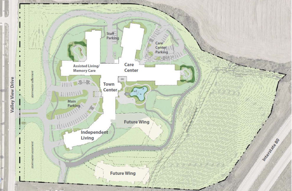 Senior living campus with all levels of care planned for