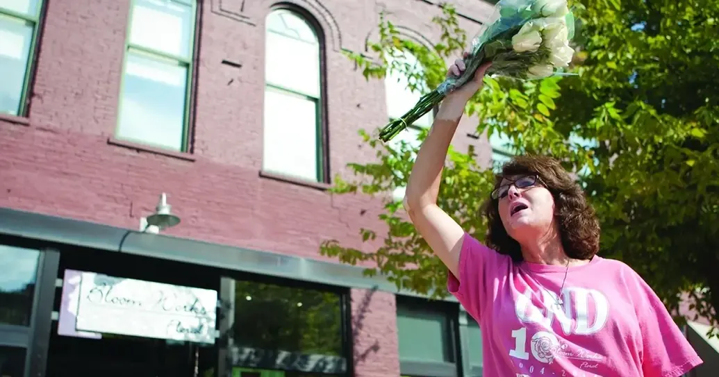 Get a free rose Wednesday morning on the 100 Block in Council Bluffs