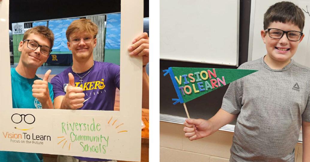 Vision To Learn Supports Eight Students from Riverside School Vision To Learn Supports Eight Students from Riverside School