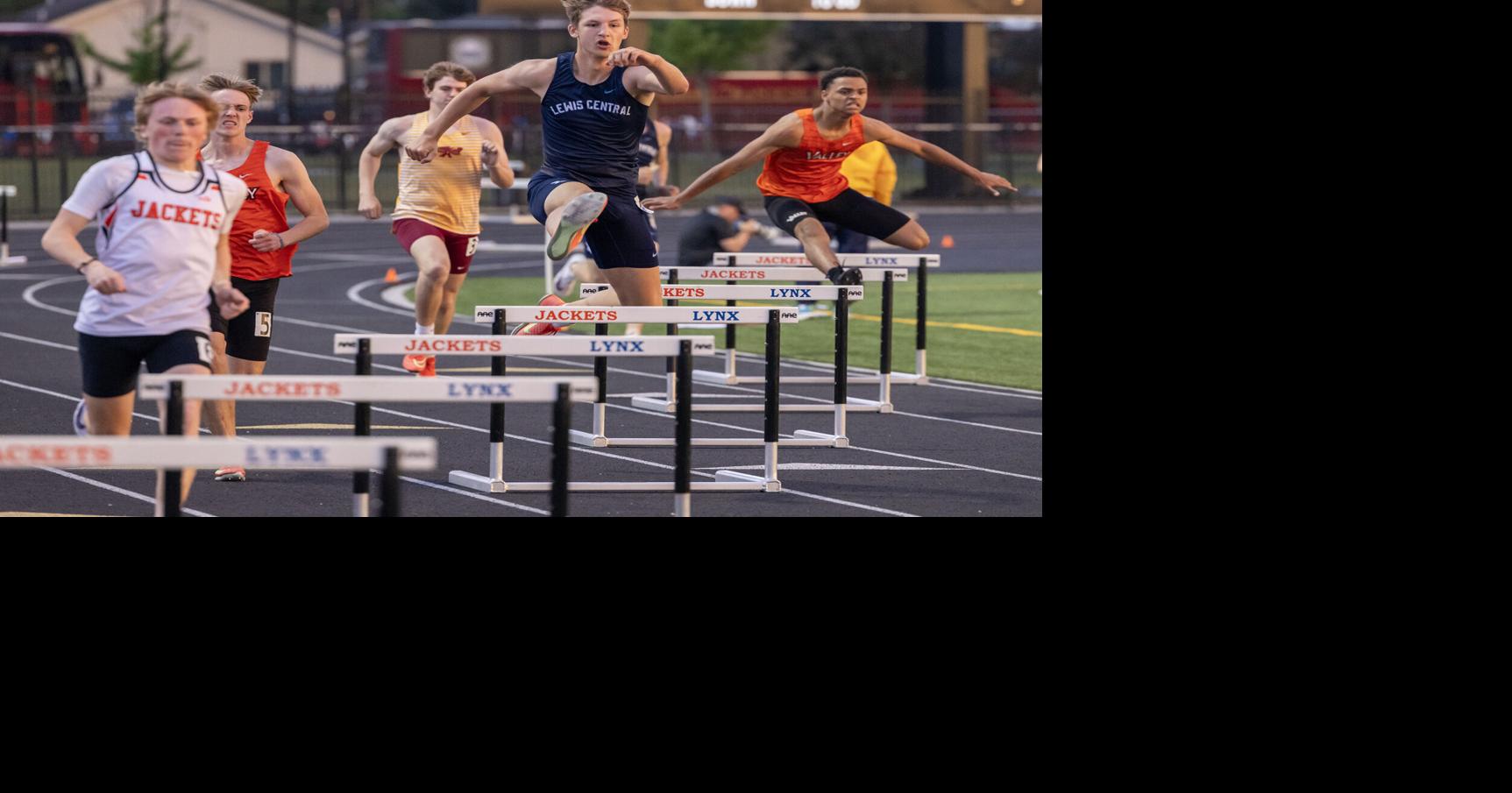 Scenes from the Class 4A state qualifying track meet in Council Bluffs