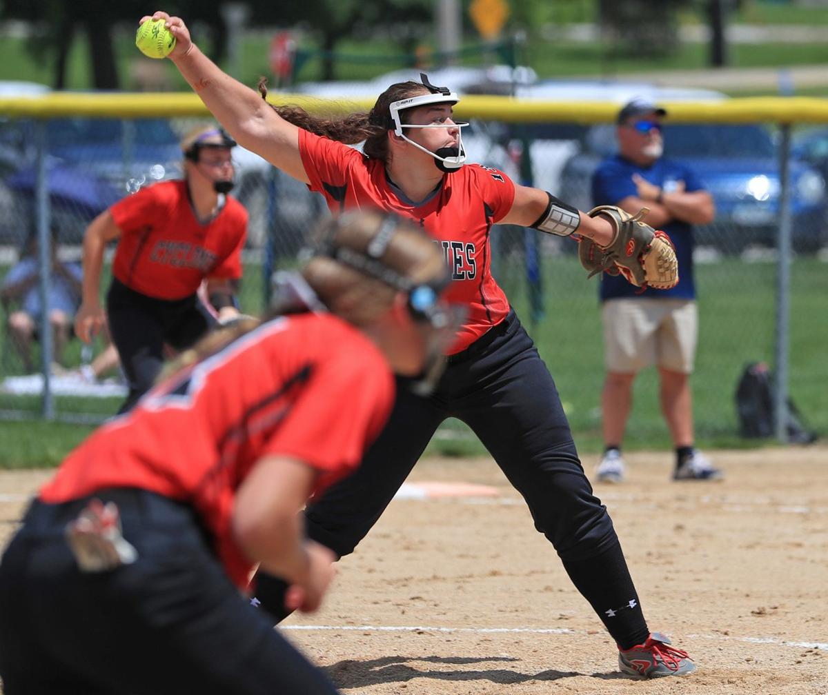Harlan S Ace In The Hole Schaben Named Area Softball Player Of Year High School Sports Nonpareilonline Com
