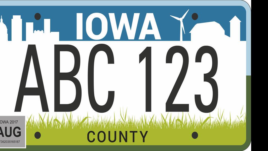 Updated Council Bluffs residents like 'Great Wide Open' license plate