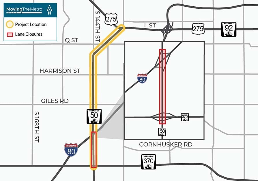 Highway 50 closures summer 2025