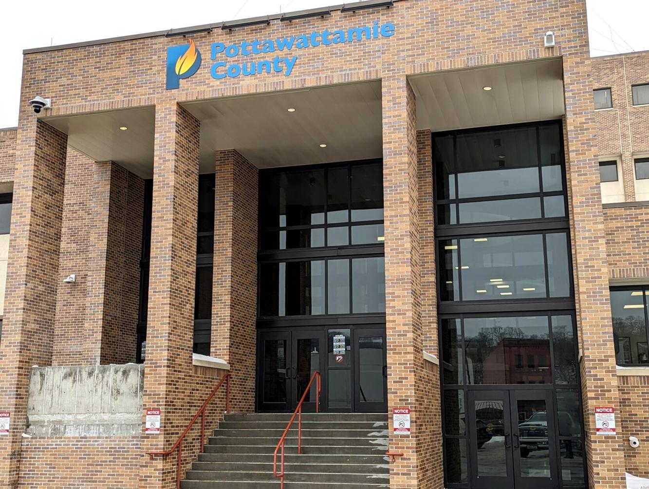 New Pottawattamie County Courthouse entrance open to public