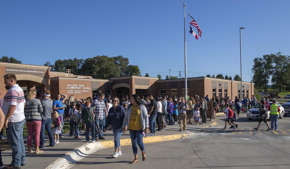 Council Bluffs schools take their turn, begin year 'I love it here