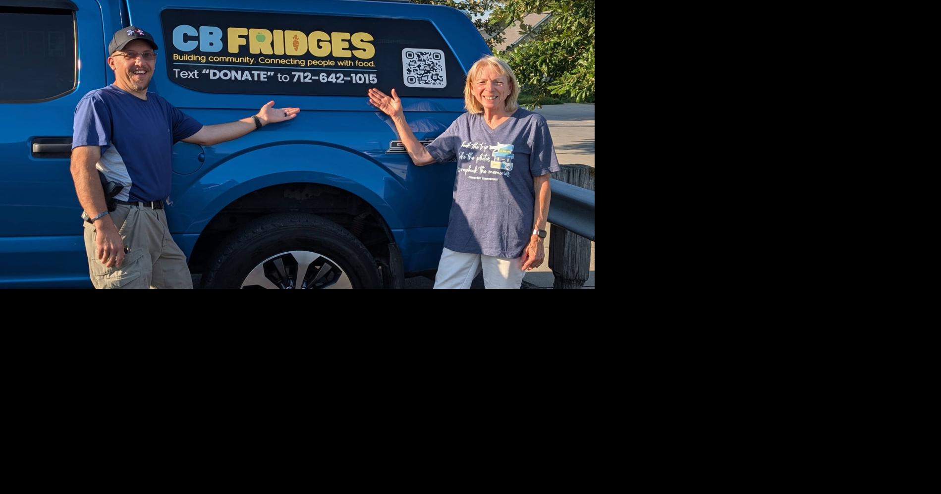 Community fridge opens in Council Bluffs, providing access to free perishable food