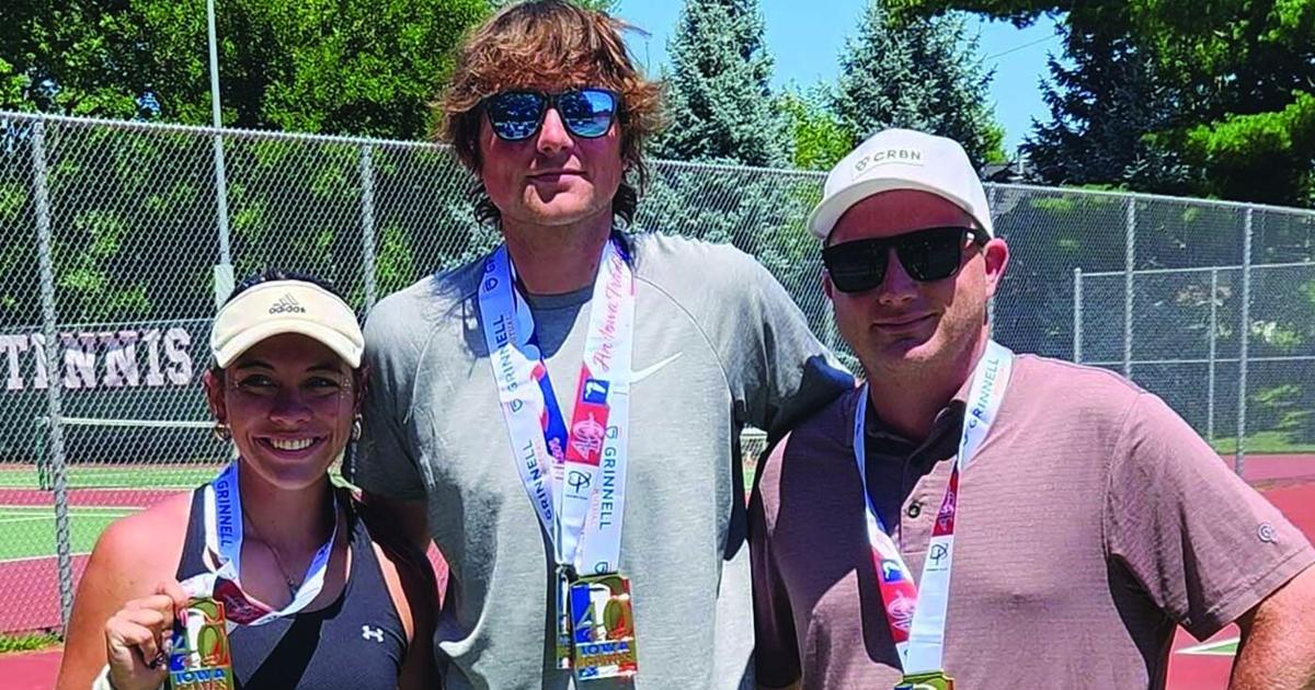 Clarinda residents claim tennis gold at Iowa Games