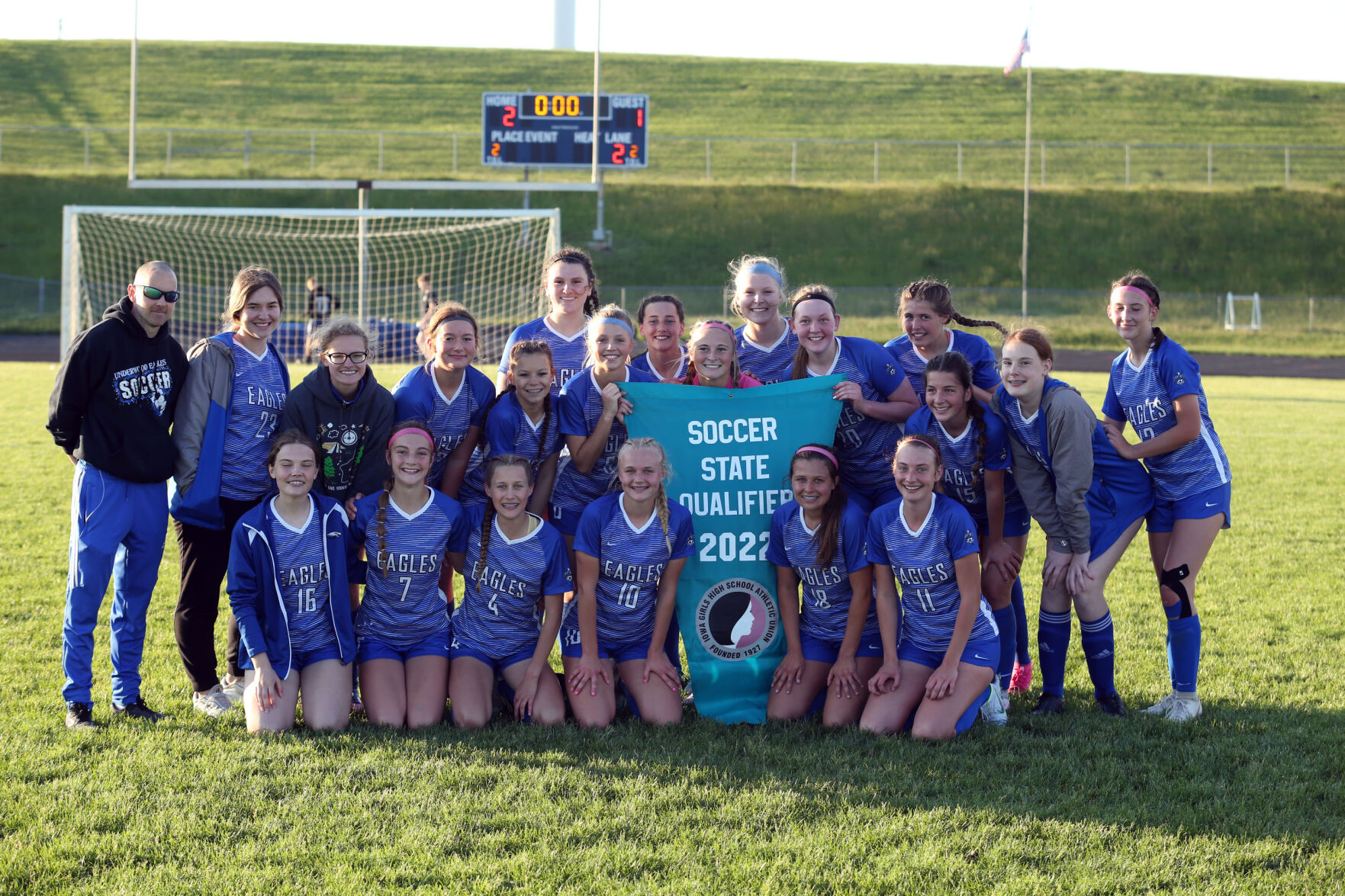 GIRLS SOCCER Historic Statement! Eagles hold off Cardinals for first-ever state berth pic photo