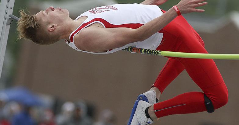Bcky Rupiper 2-A state track: Kuemper's Rupiper takes high jump