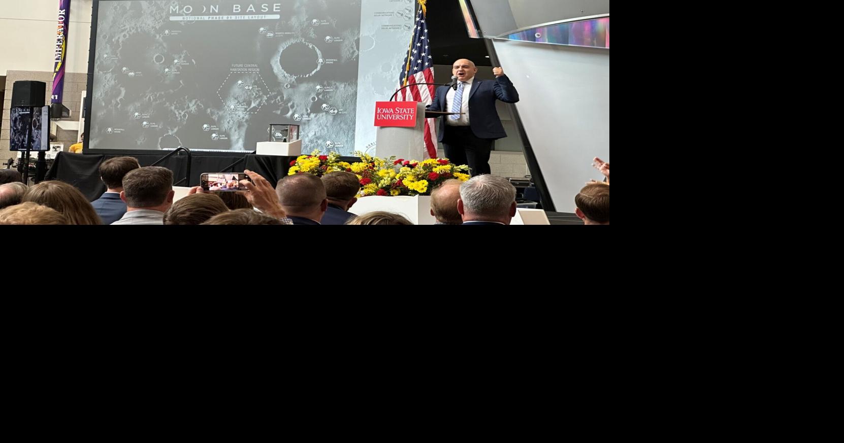 NASA leaders urge Iowa State University students to join lunar base program