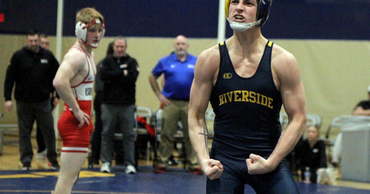 Kyle Gladding Riverside Stronger Riverside earns back-to-back trip to state duals