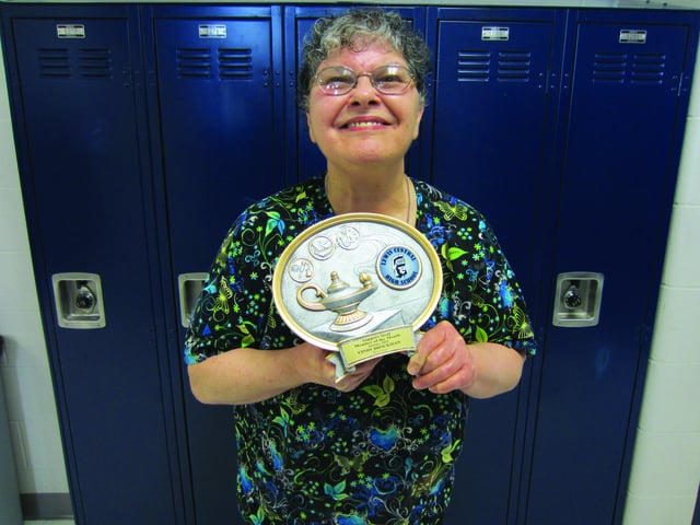 Lewis Central High School staff member honored