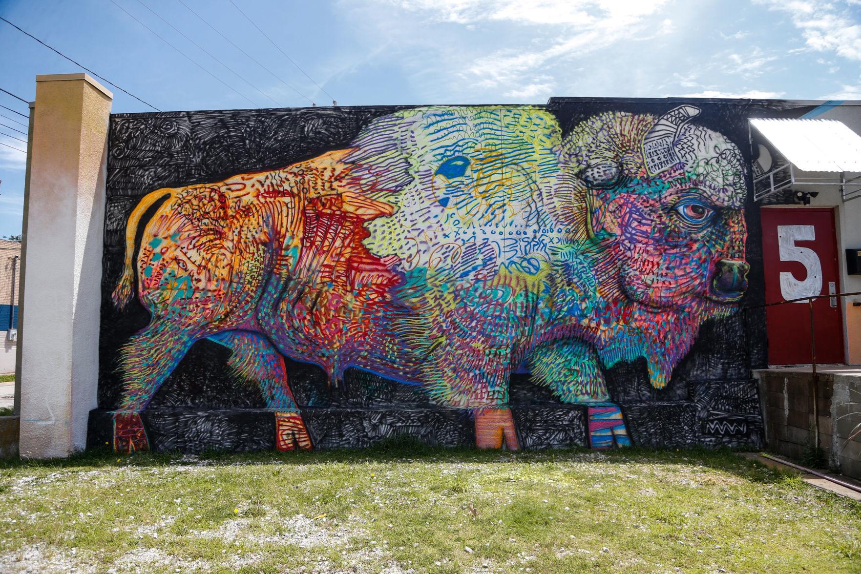 The city of Tulsa has an impressive collection of murals. See them here.