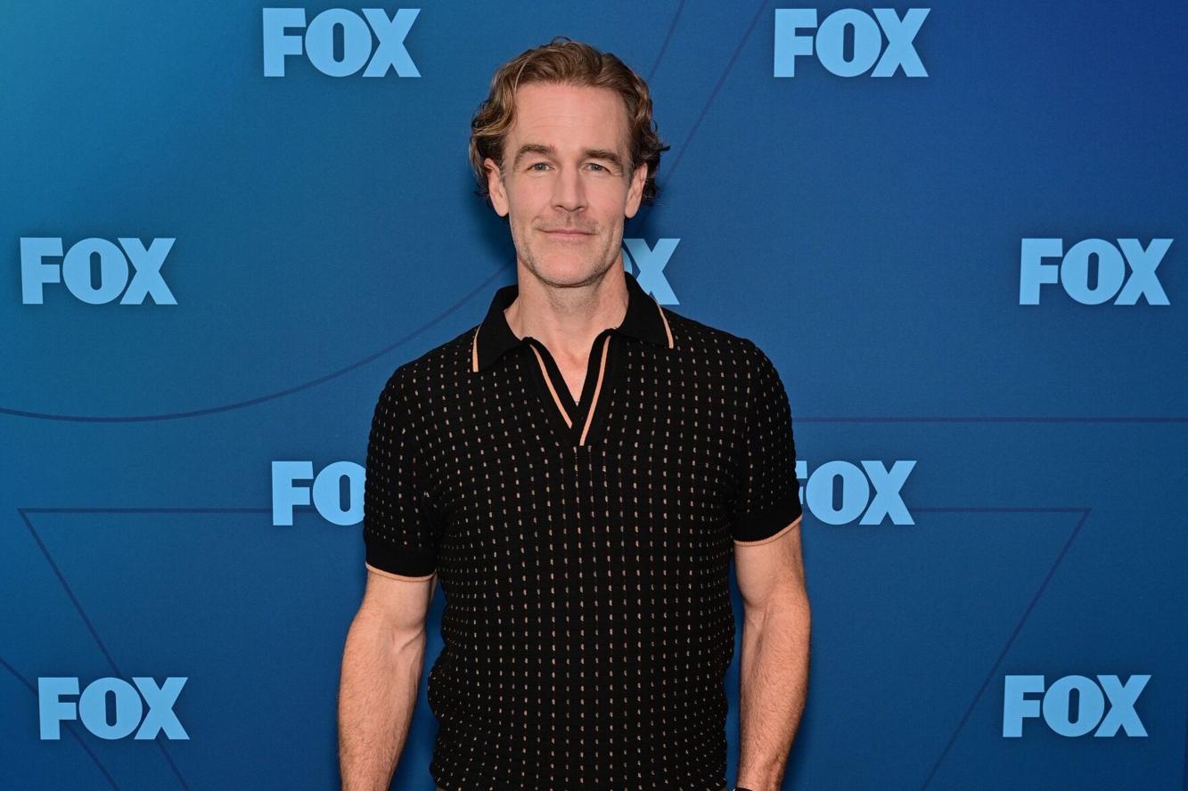 James Van Der Beek sells signed jerseys for cancer families