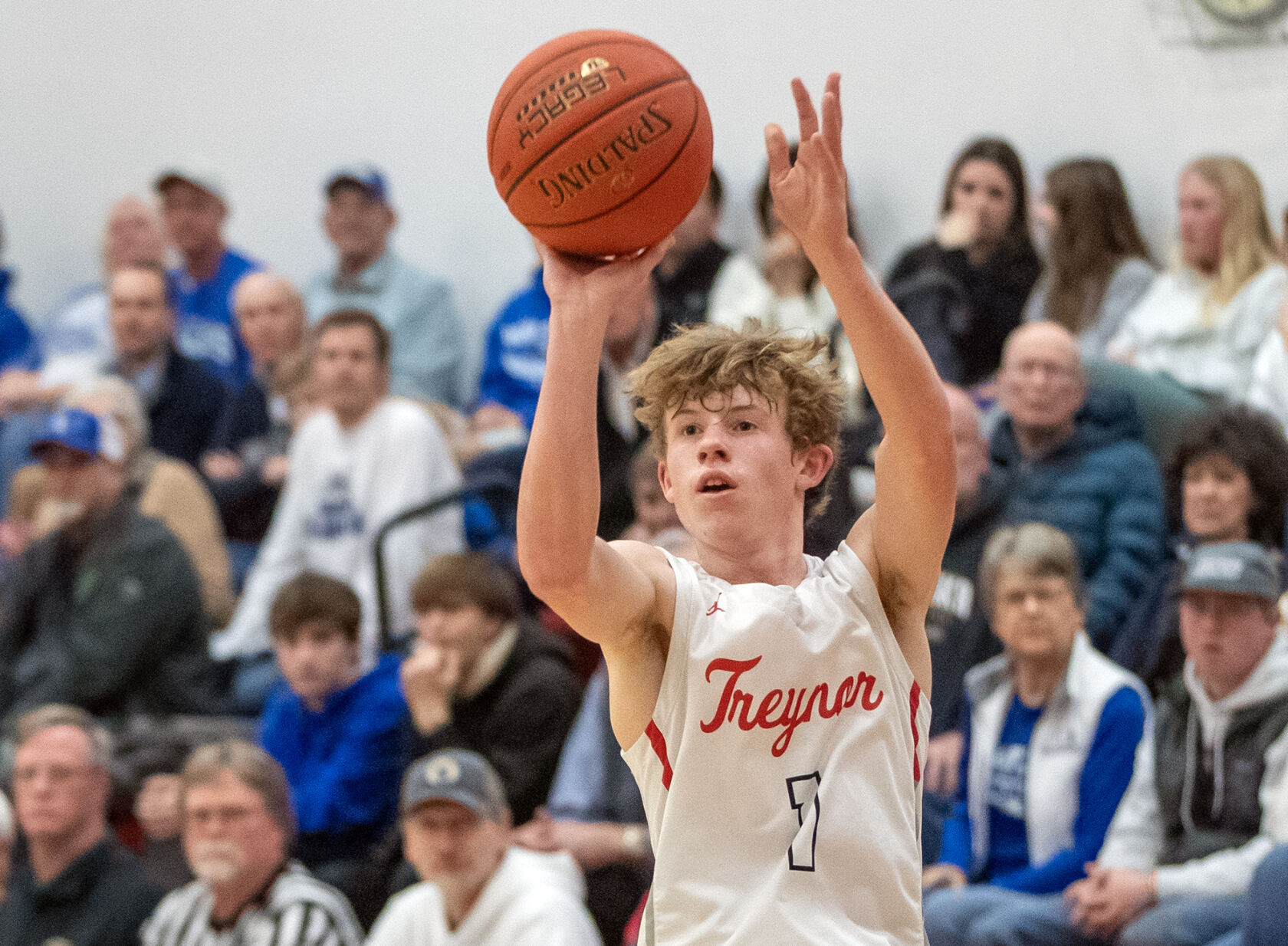 Treynor Cardinals pull away from St. Albert Falcons with a late 22-5 run