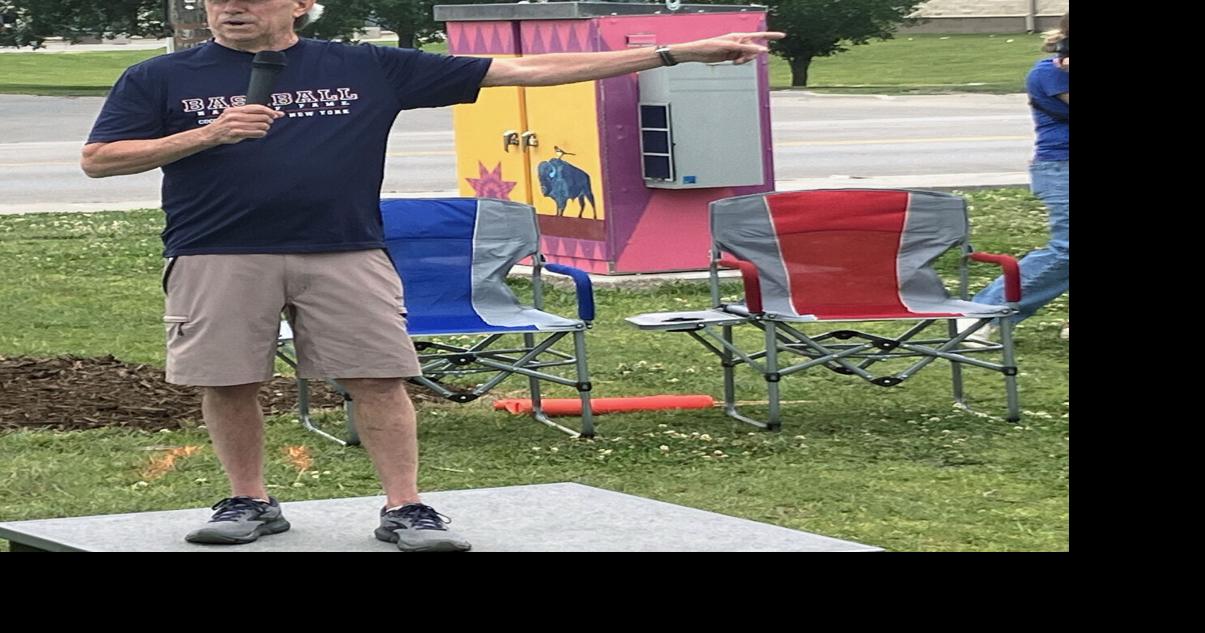 Historical marker remembers Broadway Legion Park ballfield