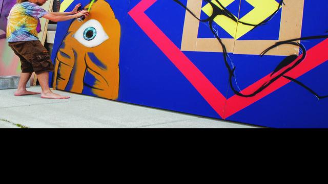 Artist League I Scream Social Event Showcases Graffiti Artists