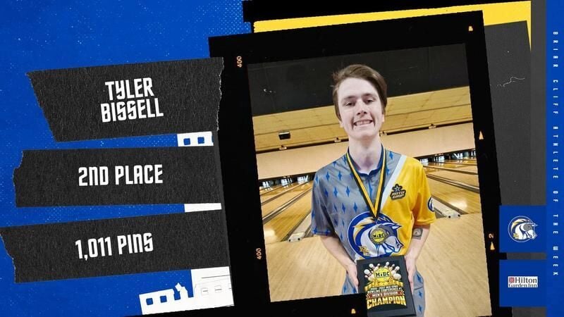 BISSELL NAMED HILTON GARDEN INN SIOUX CITY RIVERFRONT BRIAR CLIFF ATHLETE OF THE WEEK